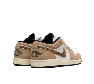 Tênis Nike Air Jordan 1 Low 'Brown Elephant' Marrom – foto 4