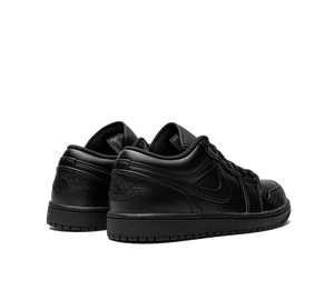 Tênis Nike Air Jordan 1 Low 'Triple Black' Preto – foto 4