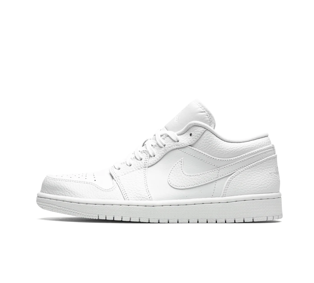 Tênis Nike Air Jordan 1 Low 'Triple White' Branco