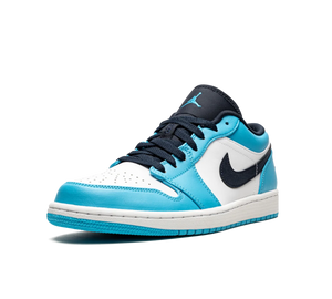 Tênis Nike Air Jordan 1 Low 'UNC (2021)' Azul – foto 2