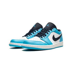 Tênis Nike Air Jordan 1 Low 'UNC (2021)' Azul – foto 3