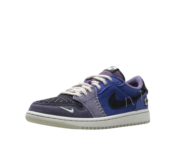 Tênis Nike Air Jordan 1 Low OG x Zion Williamson 'Voodoo Alternate' Azul / Preto