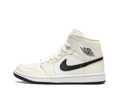 Tênis Nike Air Jordan 1 Mid 'Coconut Milk' Bege
