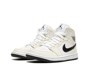 Tênis Nike Air Jordan 1 Mid 'Coconut Milk' Bege – foto 3