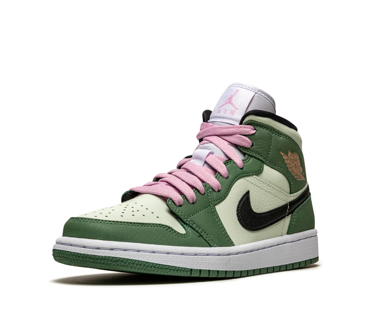 Tênis Nike Air Jordan 1 Mid 'Dutch Green' Verde