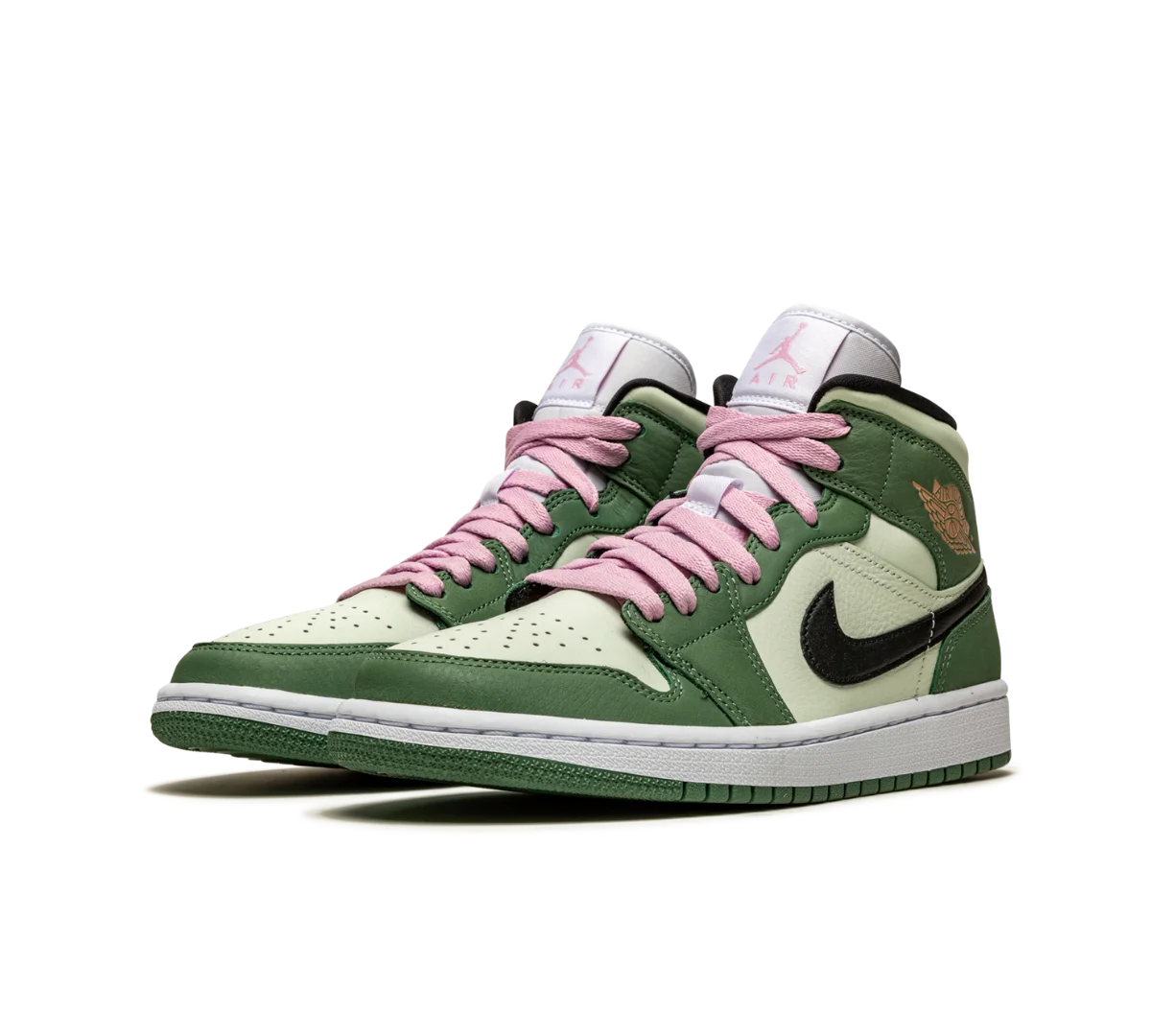 Tênis Nike Air Jordan 1 Mid 'Dutch Green' Verde