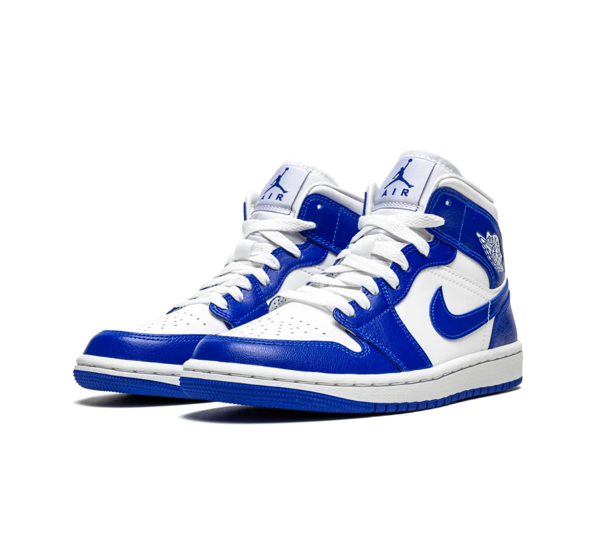 Tênis Nike Air Jordan 1 Mid 'Kentucky Blue' Azul