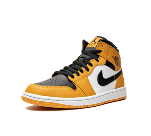 Tênis Nike Air Jordan 1 Mid 'Taxi' Amarelo – foto 2