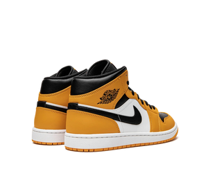 Tênis Nike Air Jordan 1 Mid 'Taxi' Amarelo – foto 4