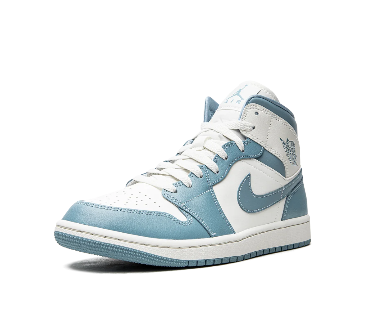 Tênis Nike Air Jordan 1 Mid 'UNC' Azul