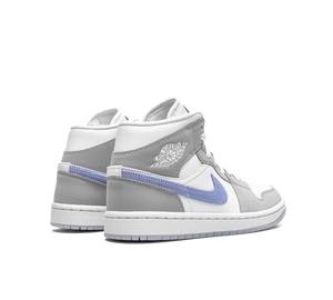 Tênis Nike Air Jordan 1 Mid 'Wolf Grey' Cinza – foto 4