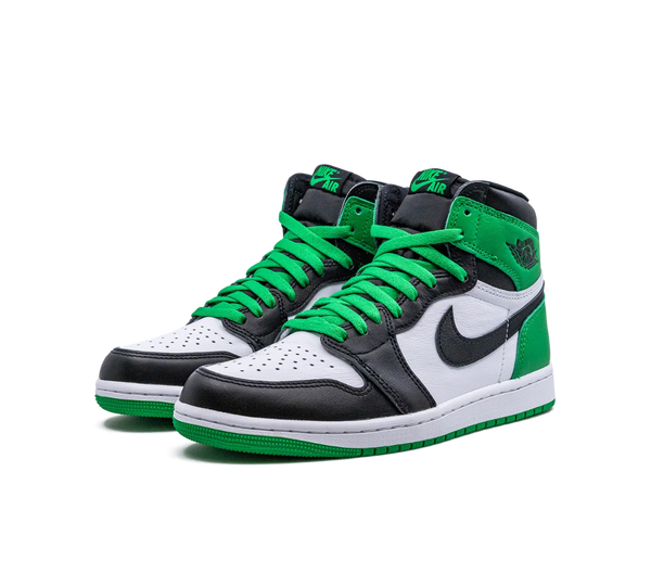 Tênis Nike Air Jordan 1 Retro High 'Lucky Green' Verde