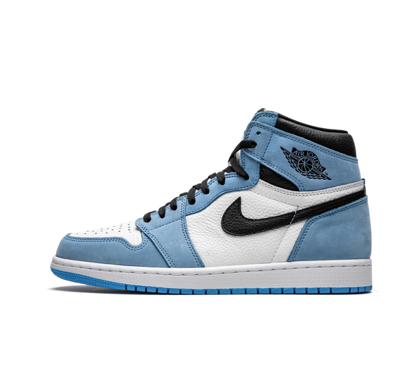 Tênis Nike Air Jordan 1 High 'University Blue' Azul