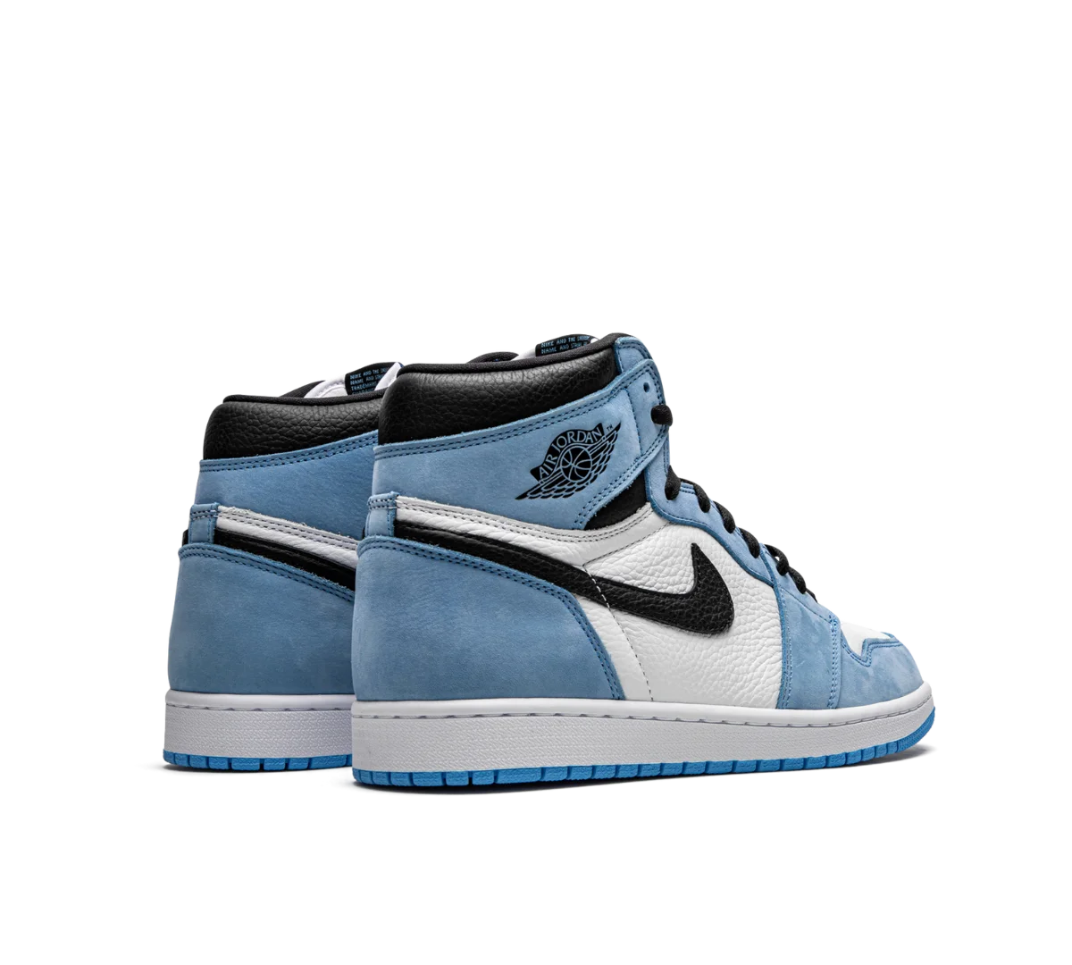 Tênis Nike Air Jordan 1 High 'University Blue' Azul