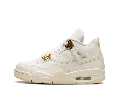 Tênis Nike Air Jordan 4 'Metallic Gold' Dourado