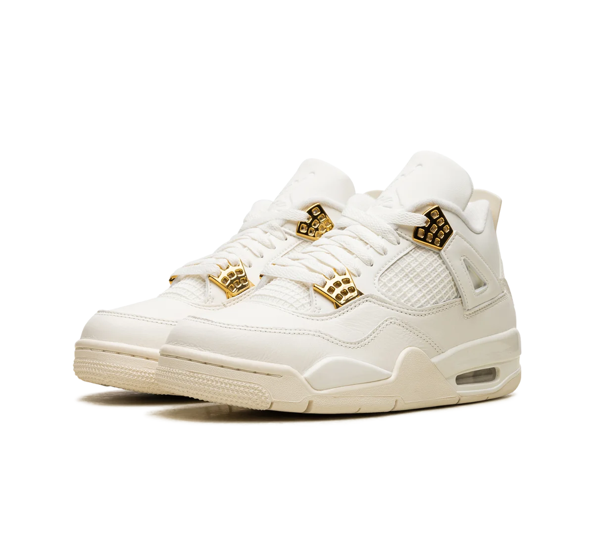 Tênis Nike Air Jordan 4 'Metallic Gold' Dourado