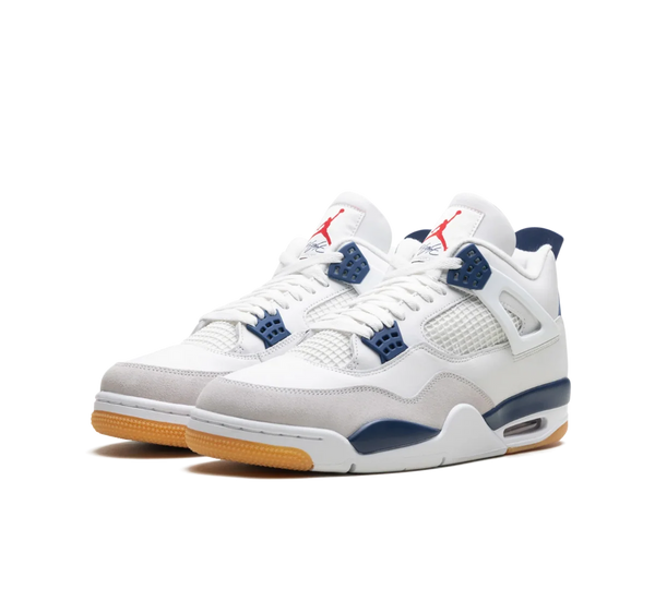Tênis Nike Air Jordan 4 x Nike SB 'Navy' Azul Marinho