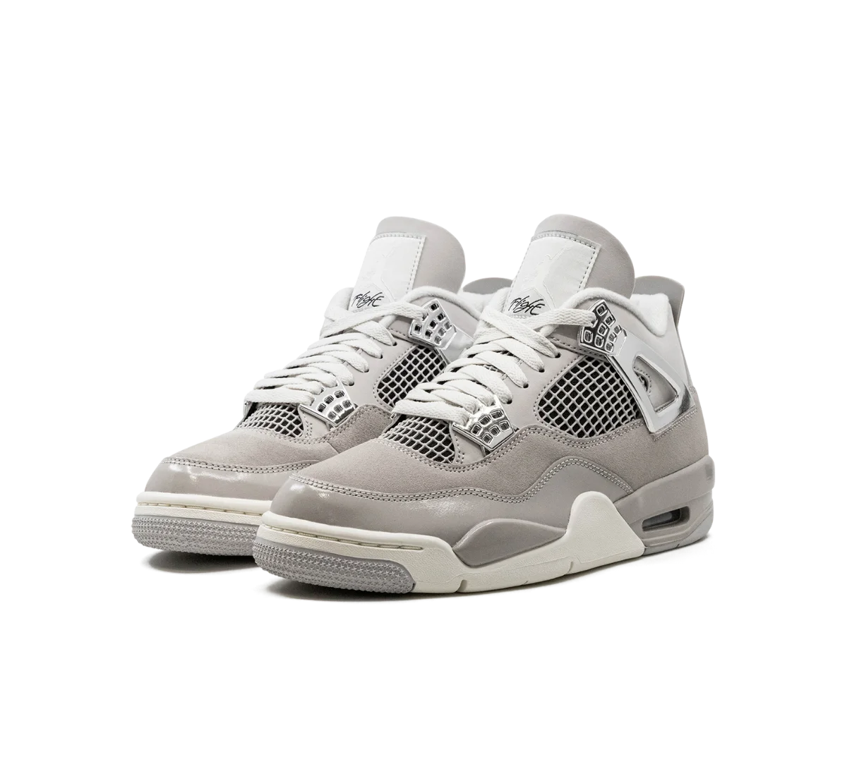 Tênis Nike Air Jordan 4 Retro 'Frozen Moments' Prata