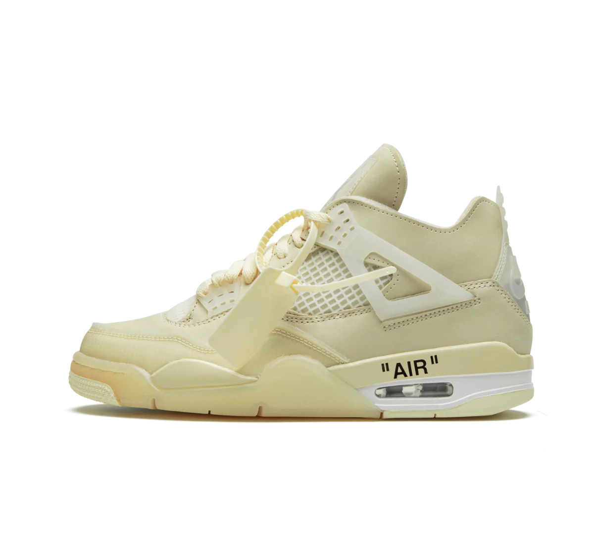 Tênis Nike Air Jordan 4 'Sail Off White' Bege
