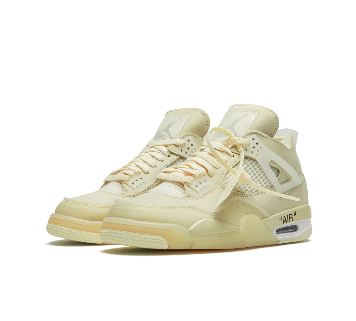 Tênis Nike Air Jordan 4 'Sail Off White' Bege