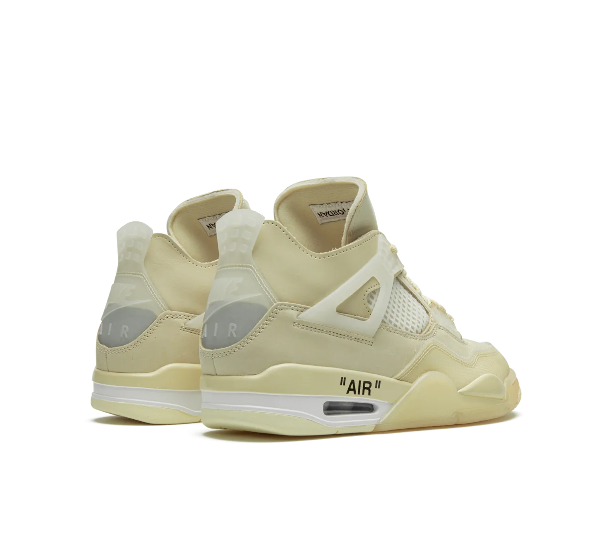 Tênis Nike Air Jordan 4 'Sail Off White' Bege