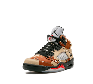 Tênis Nike Air Jordan 5 Retro x Supreme 'Desert Camo' Camuflado – foto 2