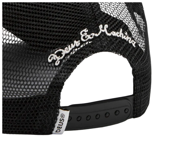 Boné Deus Ex Machina 'Trucker Moretown' Preto