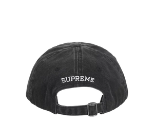 Boné Supreme 'Italy 6-Panel Black' Preto