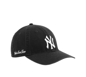 Boné New Era x Aimé Leon Dore 'Yankees Ballpark Hat Black' Preto – lateral