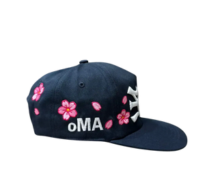 Boné oMA Studios 'NY NY Cherry Blossom Navy' Azul – foto 2