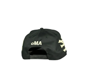 Boné oMA Studios 'NY NY Crown Black Cream' Preto – foto 2