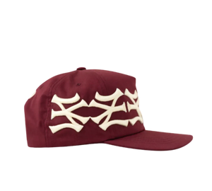 Boné oMA Studios 'Ny Ny Crown Hat Burgundy' Vinho – foto 2