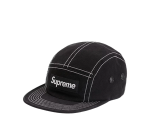 Boné Supreme 'Field Camp Cap Black' Preto
