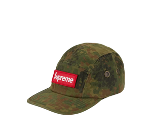 Boné Supreme 'Military Camp Cap Flecktarn Camo' Verde