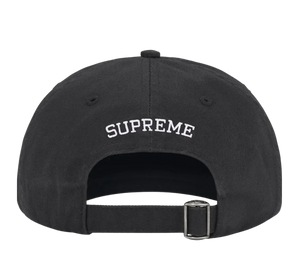 Boné Supreme Splatter 6-Panel 'Black'