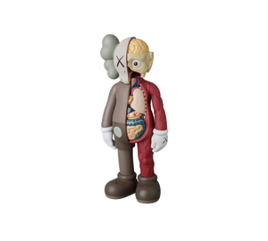 Boneco KAWS Companion Flayed Open Edition Vinyl Figure 'Brown' Marrom – vista frontal