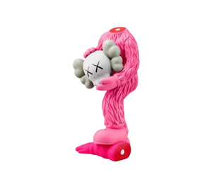 Boneco KAWS Fellows Vinyl Figure 'Pink' Rosa – vista lateral