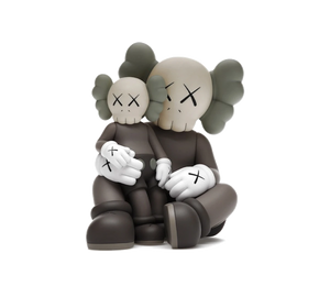 Boneco KAWS Holiday Changbai Mountain Vinyl Figure 'Brown' Marrom – vista frontal