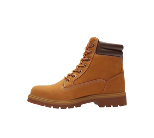 Bota Timberland Auburn Falls 6-Inch Waterproof 'Wheat Nubuck' Bege – vista lateral