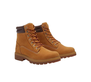 Bota Timberland Auburn Falls 6-Inch Waterproof 'Wheat Nubuck' Bege – par, vista frontal