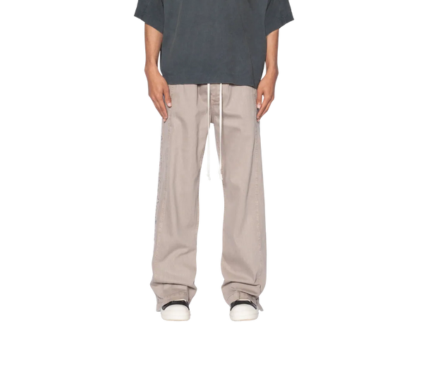 Calça MNML 'Snap Panel Coated' Bege