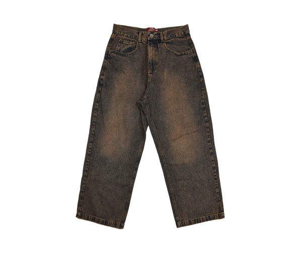 Calça Midas Touch 'Dirt Jeans Marrom Stone’ Marrom