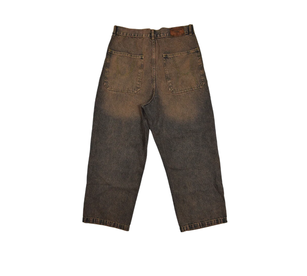 Calça Midas Touch 'Dirt Jeans Marrom Stone’ Marrom