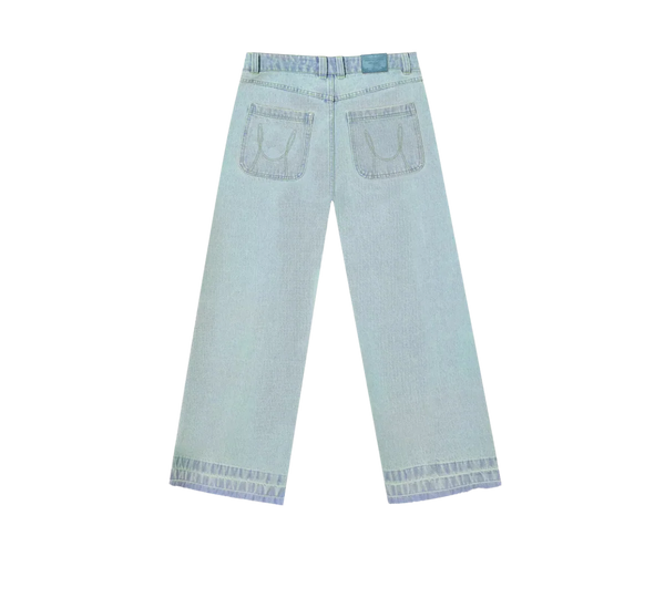 Calça Midas Touch 'Midas Baggy Jeans Claro' Azul