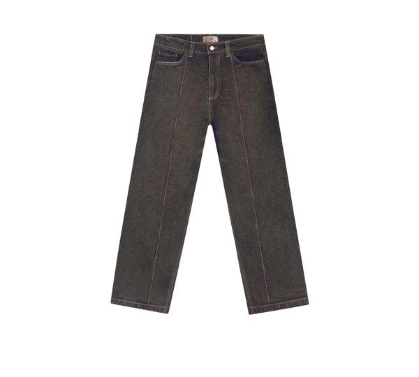 Calça Midas Touch 'Midas Baggy Jeans Dirt' Marrom