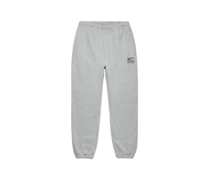 Calça Nike x Stussy 'Fleece Sweatpants Grey' Cinza – frente