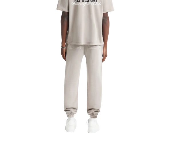 Calça Represent Moletom 'Patron Of The Club Mudstone' Marrom Claro