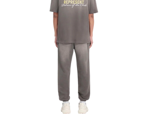 Calça Represent Moletom 'Patron Of The Club Washed Olive' Marrom – foto 4
