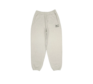 Calça Stussy x Nike 'NRG BR Fleece Sweatpants Grey Heather' Cinza – frente