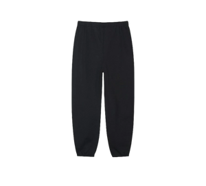 Calça Stussy x Nike 'Stone Washed Fleece Pant Black' Preto – costas